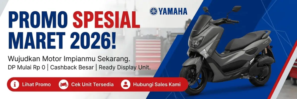 Banner promo spesial Yamaha Malang